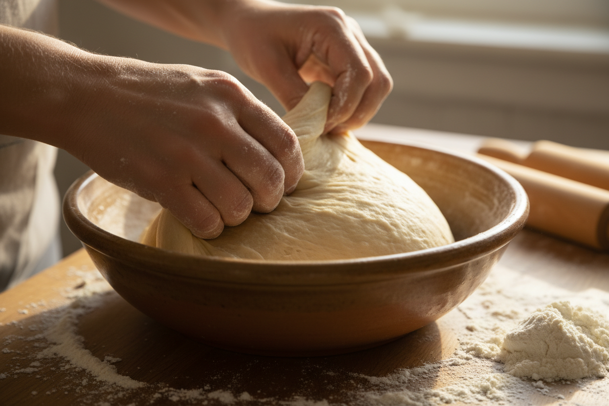 1-Hour Garlic Breadsticks (Olive Garden Copycat) preparation step 1