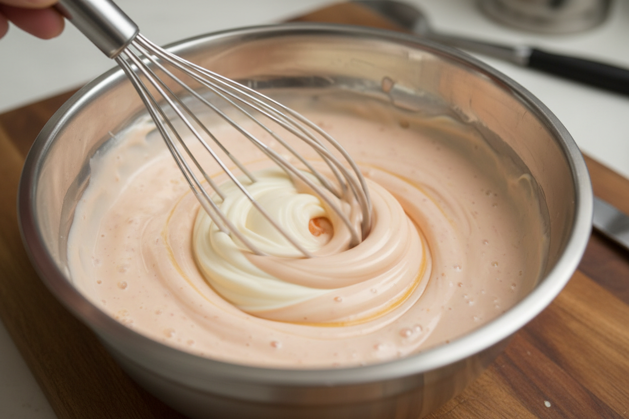 5 Minute Yum Yum Sauce preparation step 1