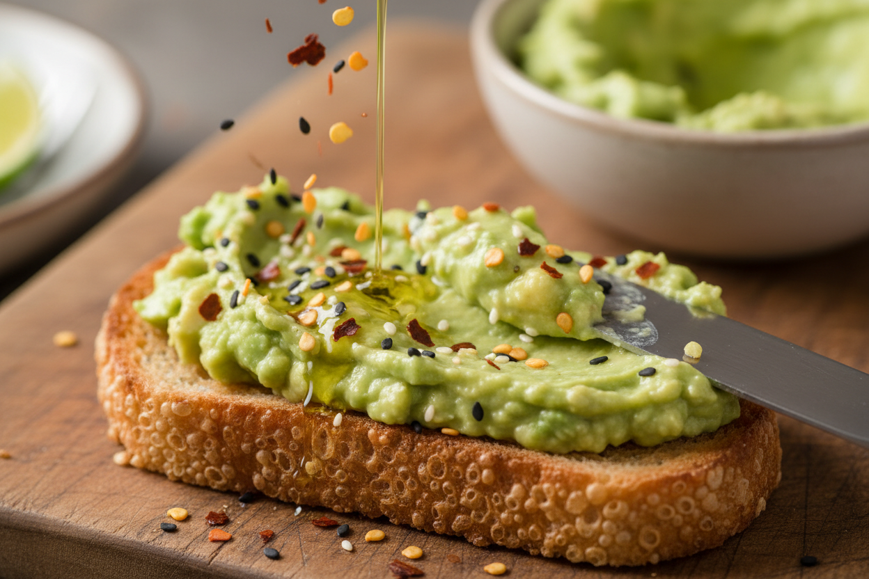 Avocado Toast preparation step 2