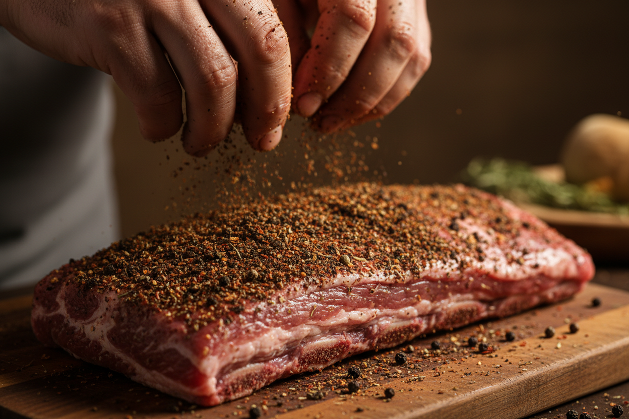 Best Dry Rub for Beef Ribs preparation step 1