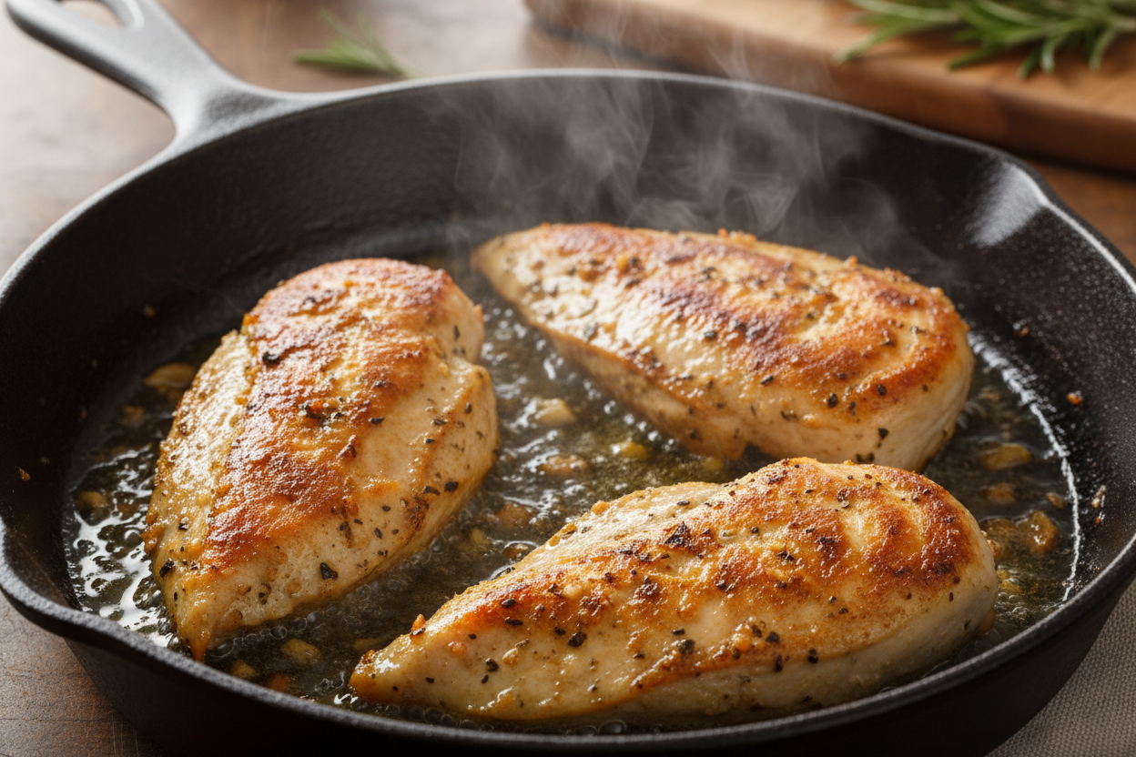 Boursin Chicken preparation step 1