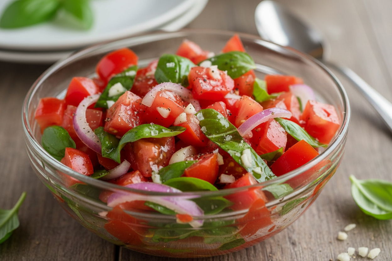 Bruschetta Dip preparation step 2
