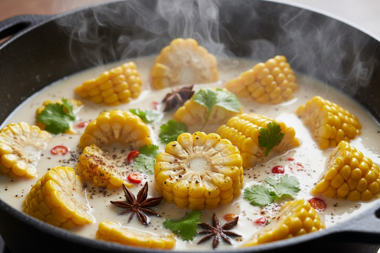 Cajun Creamy Corn preparation step 1