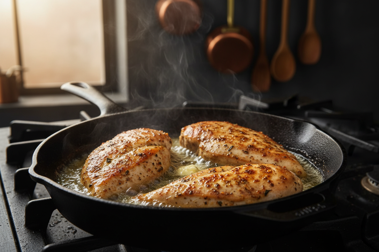 Creamy Boursin Chicken preparation step 1