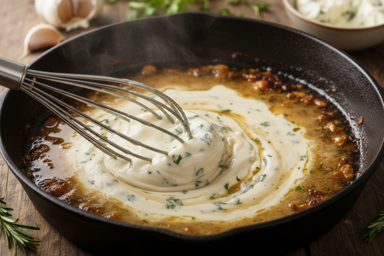 Creamy Boursin Chicken preparation step 2