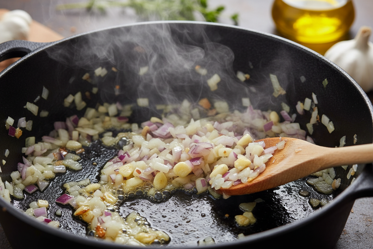 Creamy Chicken Tortilla Soup preparation step 1