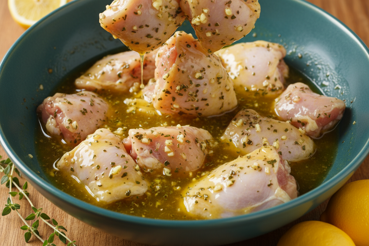 Easy Chicken Gyros preparation step 1