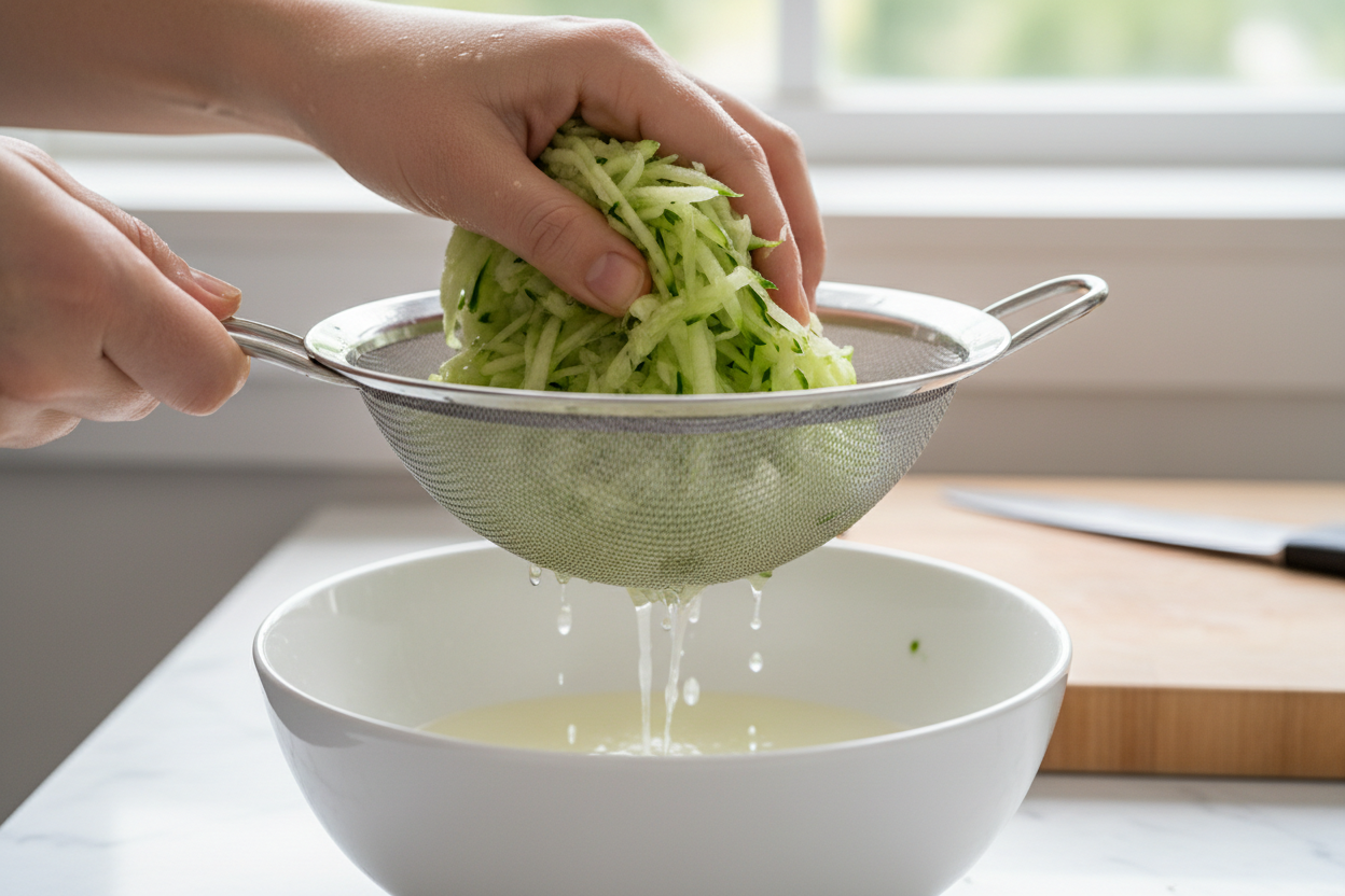 Easy Healthy Tzatziki Sauce in 10 Minutes preparation step 1