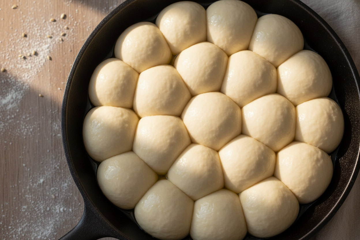 Garlic Butter Bread Rolls preparation step 2
