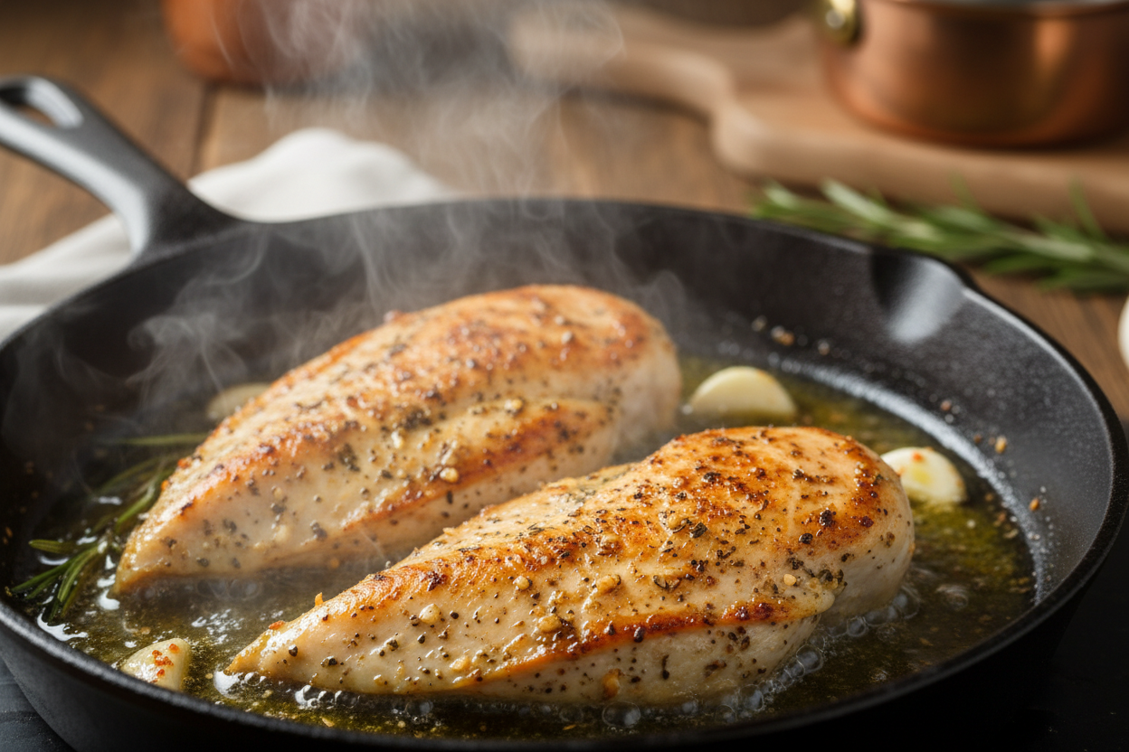 Garlic Chicken preparation step 1