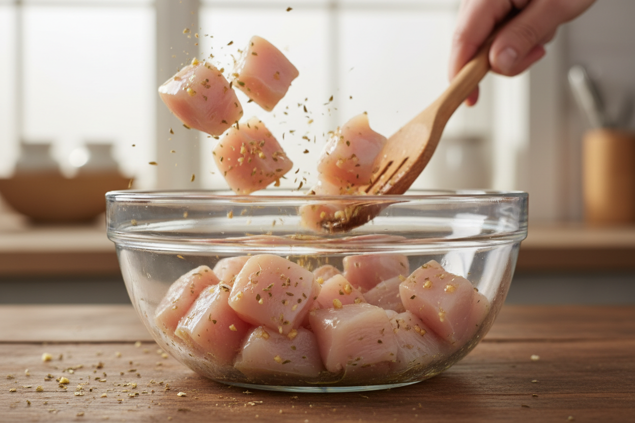 Greek Chicken Casserole preparation step 1