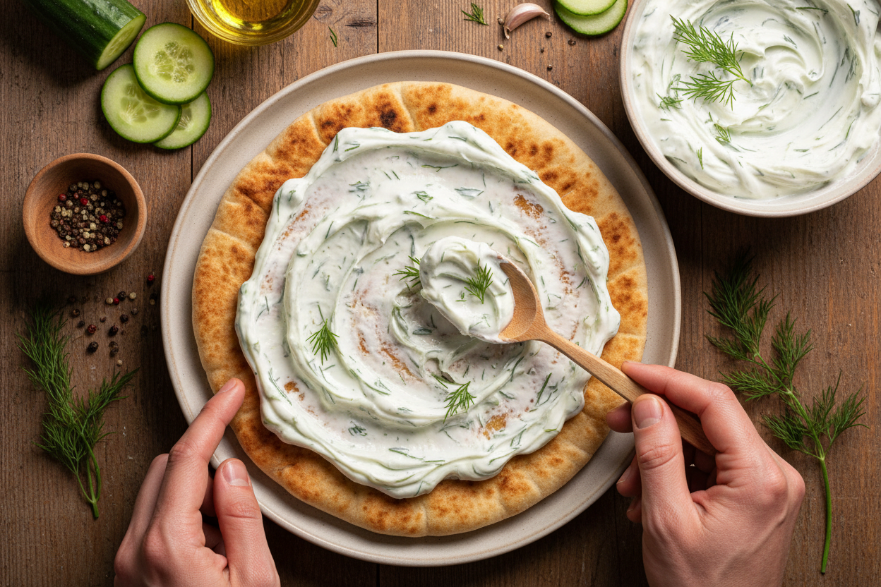 Greek Chicken Gyros preparation step 2