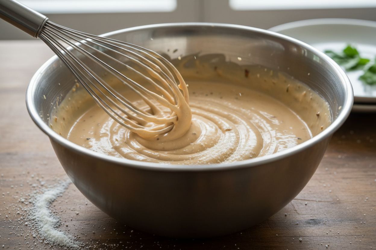 Greek Yogurt BBQ Sauce preparation step 1