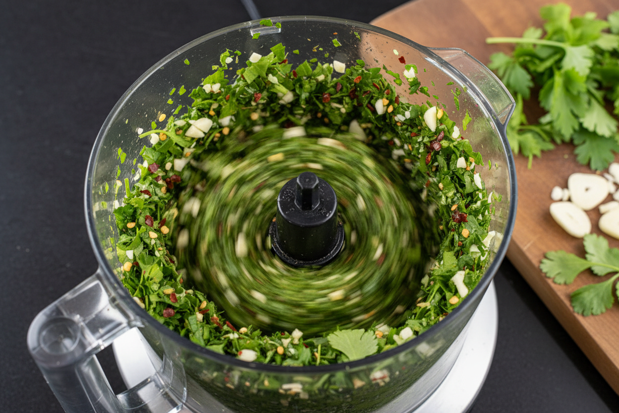 Grilled Chimichurri Chicken preparation step 1