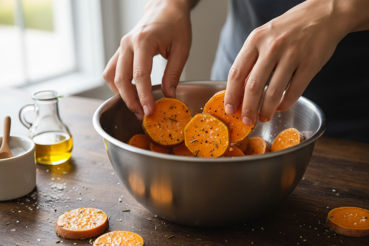 Healthy Sloppy Joe Bowls preparation step 1