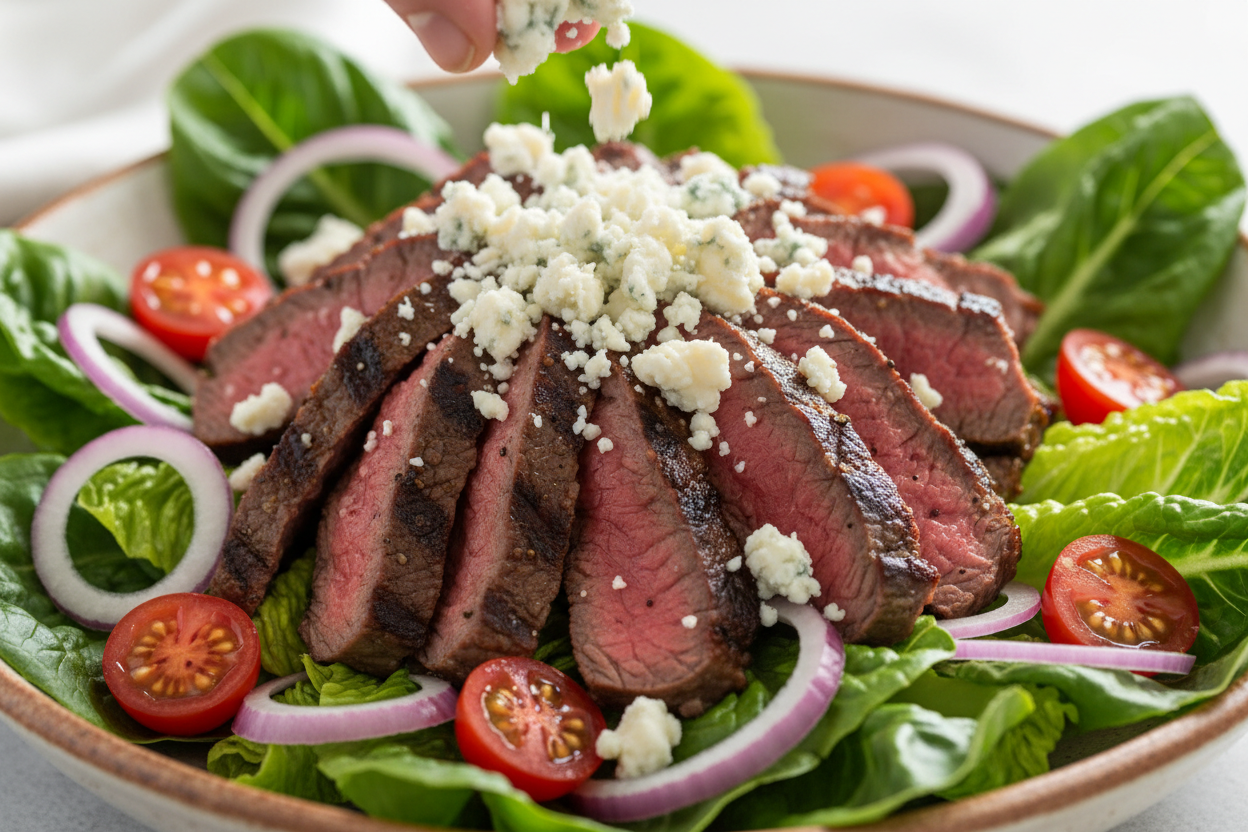Healthy Steak Salad Recipe preparation step 2