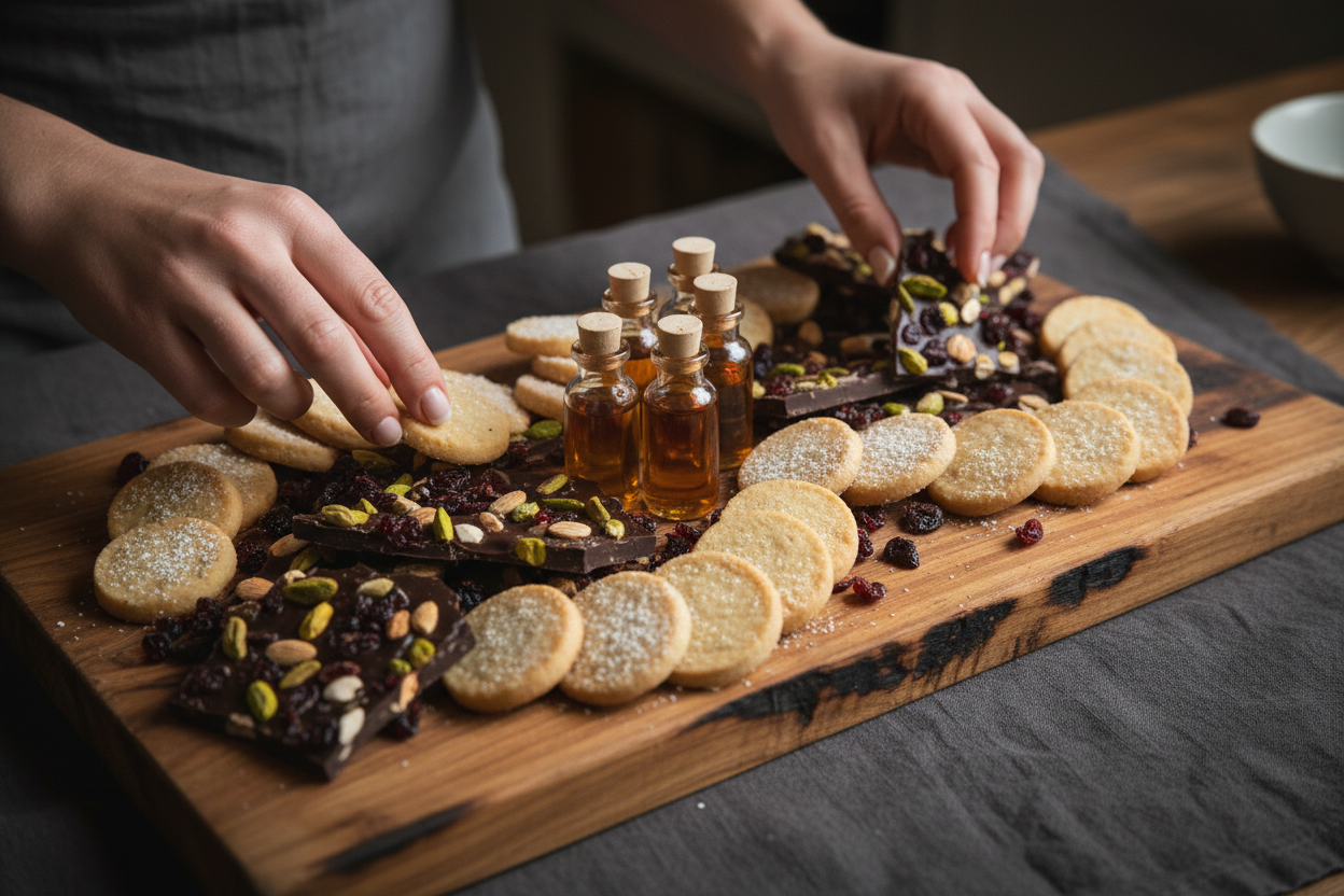 Holiday Treat Assortment preparation step 1