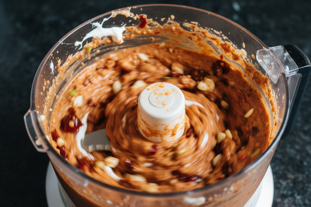 Homemade Chipotle Crema preparation step 1