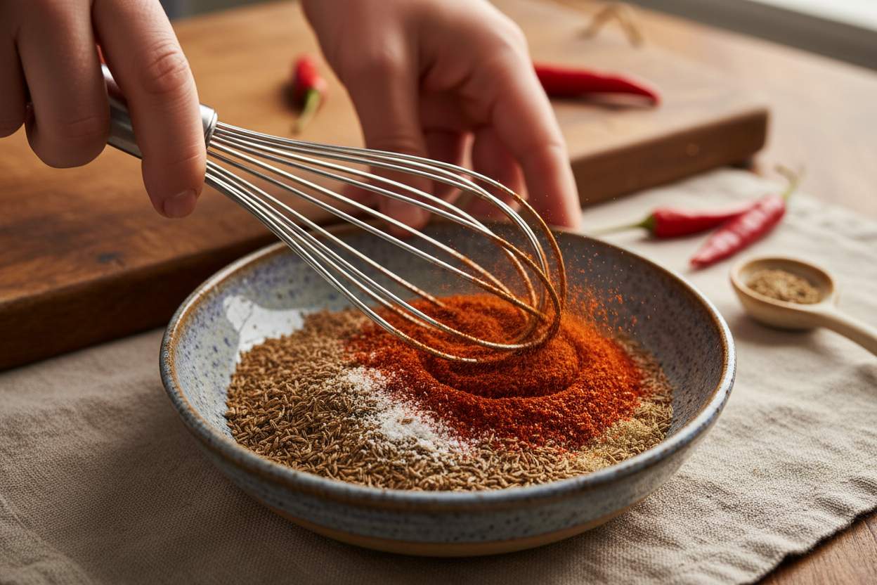 Homemade Spice Mixes preparation step 1