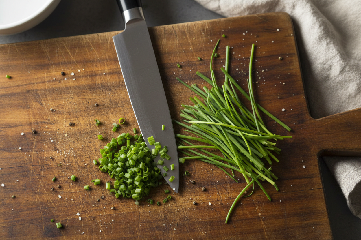 How to Dry Chives preparation step 1