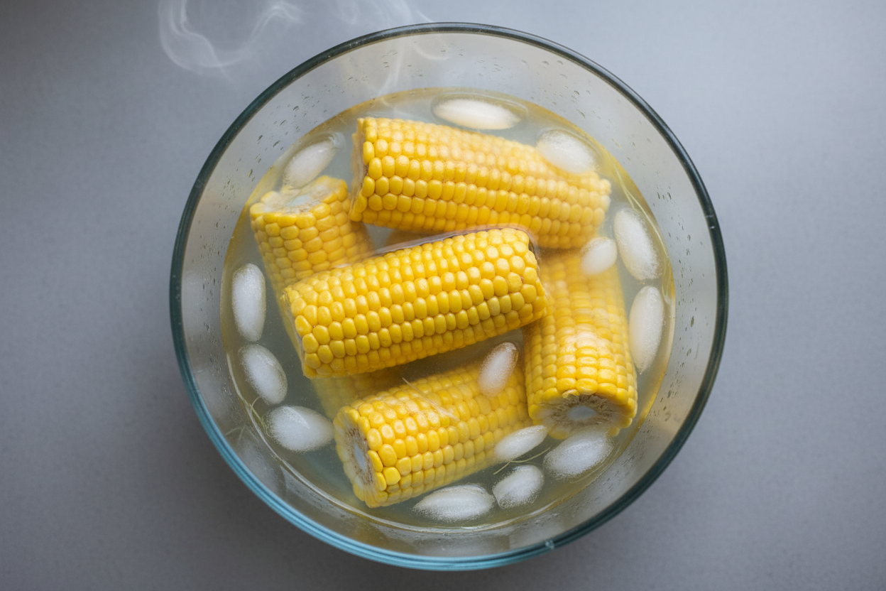 How to Freeze Fresh Corn preparation step 2
