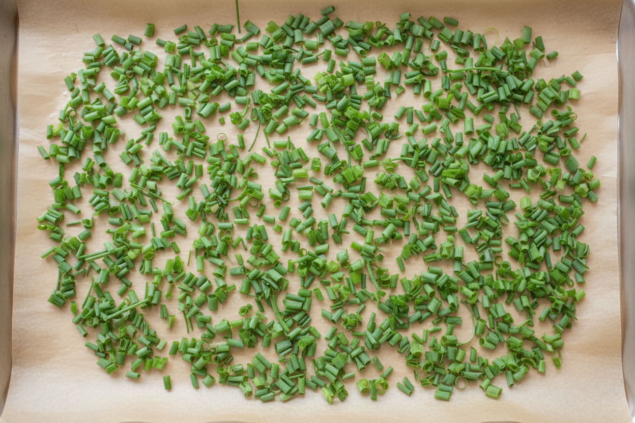 How to Grow, Harvest and Dry Fresh Chives preparation step 2