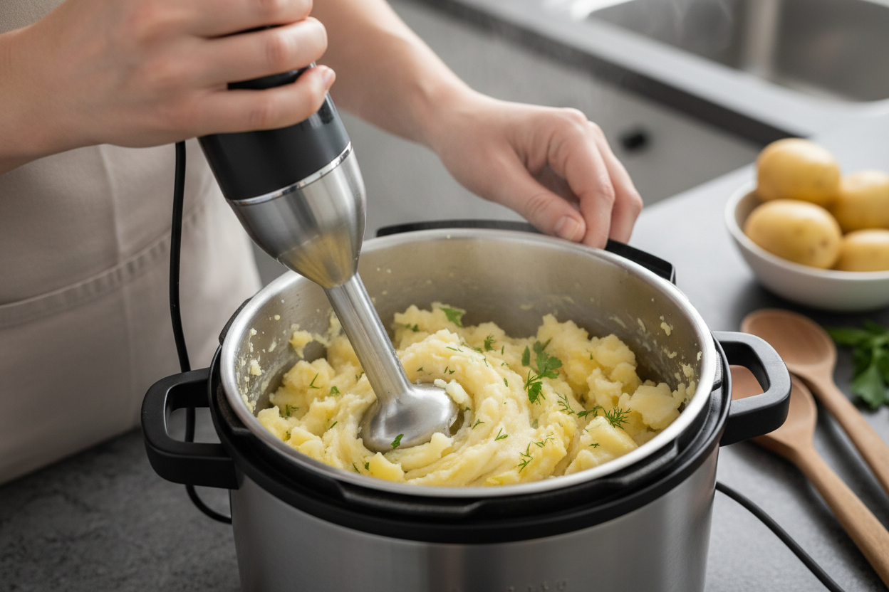 Instant Pot Potato Soup preparation step 2