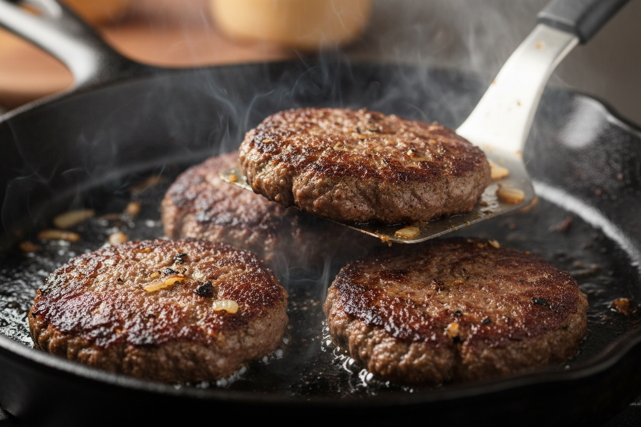 Keto Big Mac Smash Burgers preparation step 1