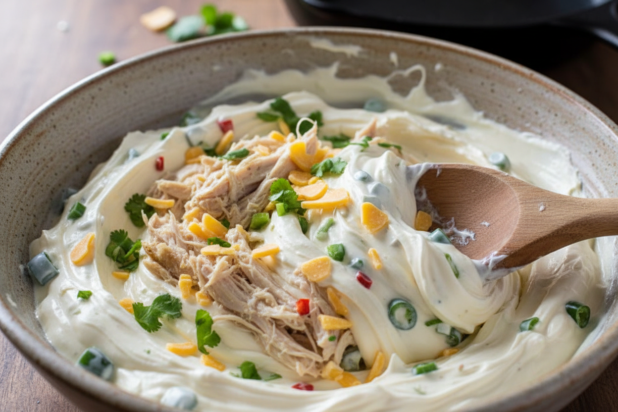 Keto Green Chili Chicken One Pan Recipe preparation step 1