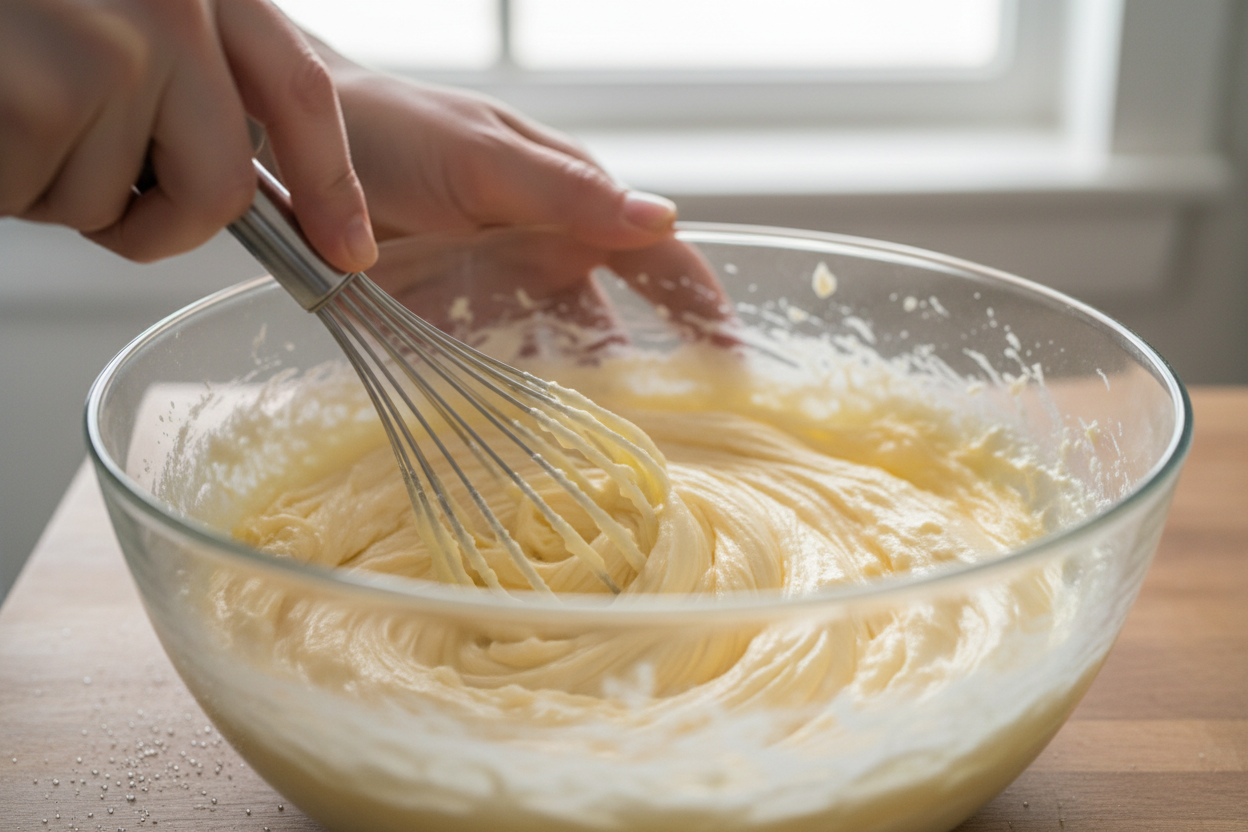 Lemon Cake preparation step 1