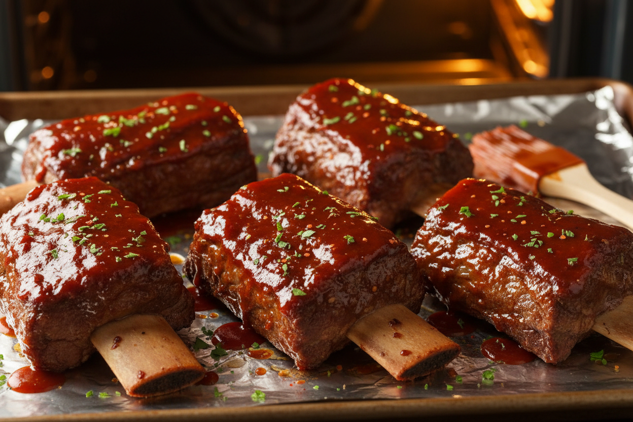 Melt-in-Your-Mouth Oven Baked Barbecue Beef Ribs preparation step 2