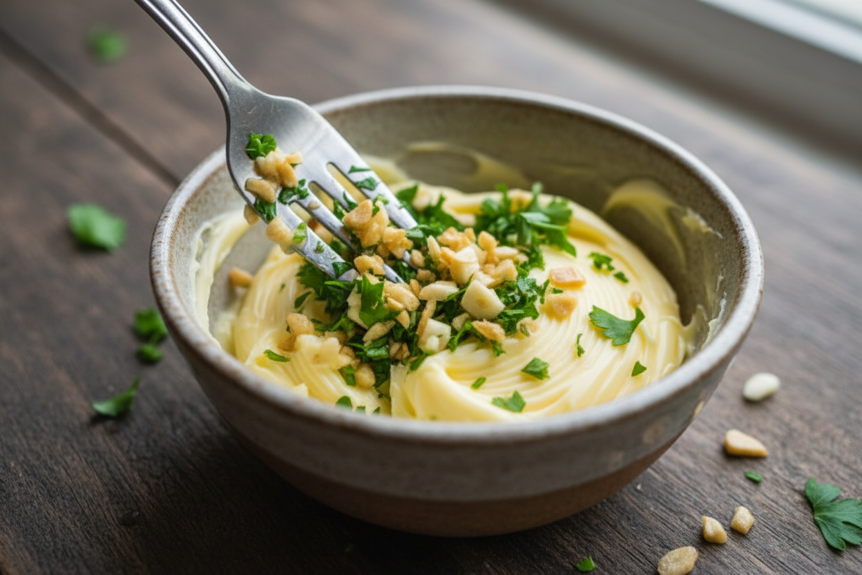 The Best Garlic Bread preparation step 1