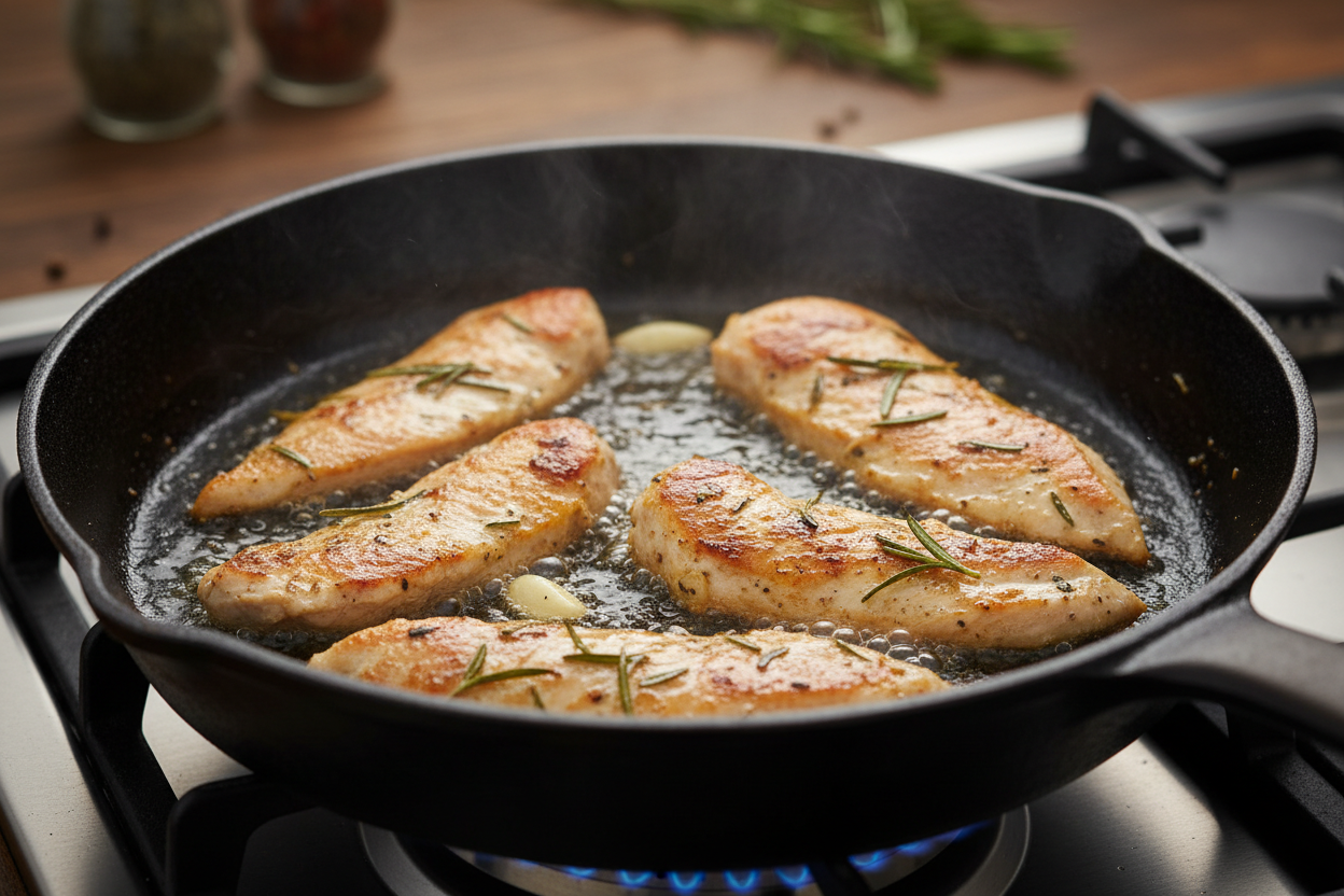 Tuscan Chicken Pasta preparation step 1