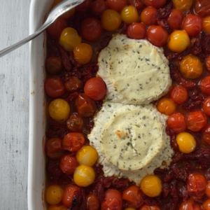 Creamy Boursin Cheese and Tomato Pasta Bake Recipe