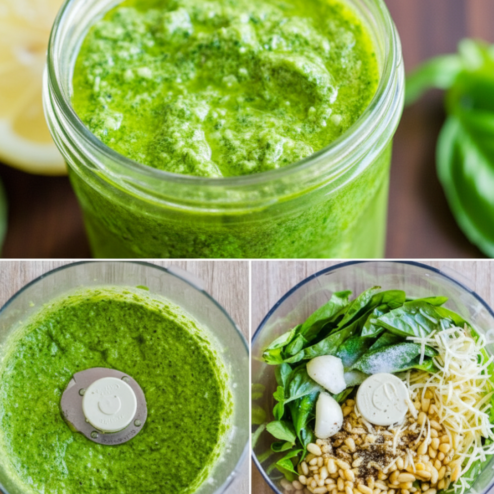 The Best Homemade Pesto Sauce Recipe (Quick & Easy)