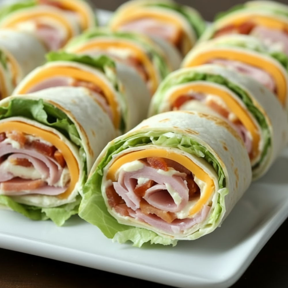 Easy Beef Pinwheel Wraps Recipe for Game Day
