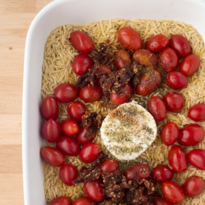 Creamy Baked Boursin and Orzo Dinner (One-Pan)