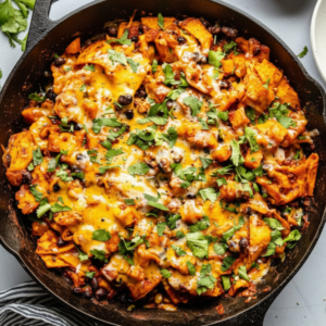 Butternut Squash Black Bean Enchilada Skillet (30-Minute Meal)