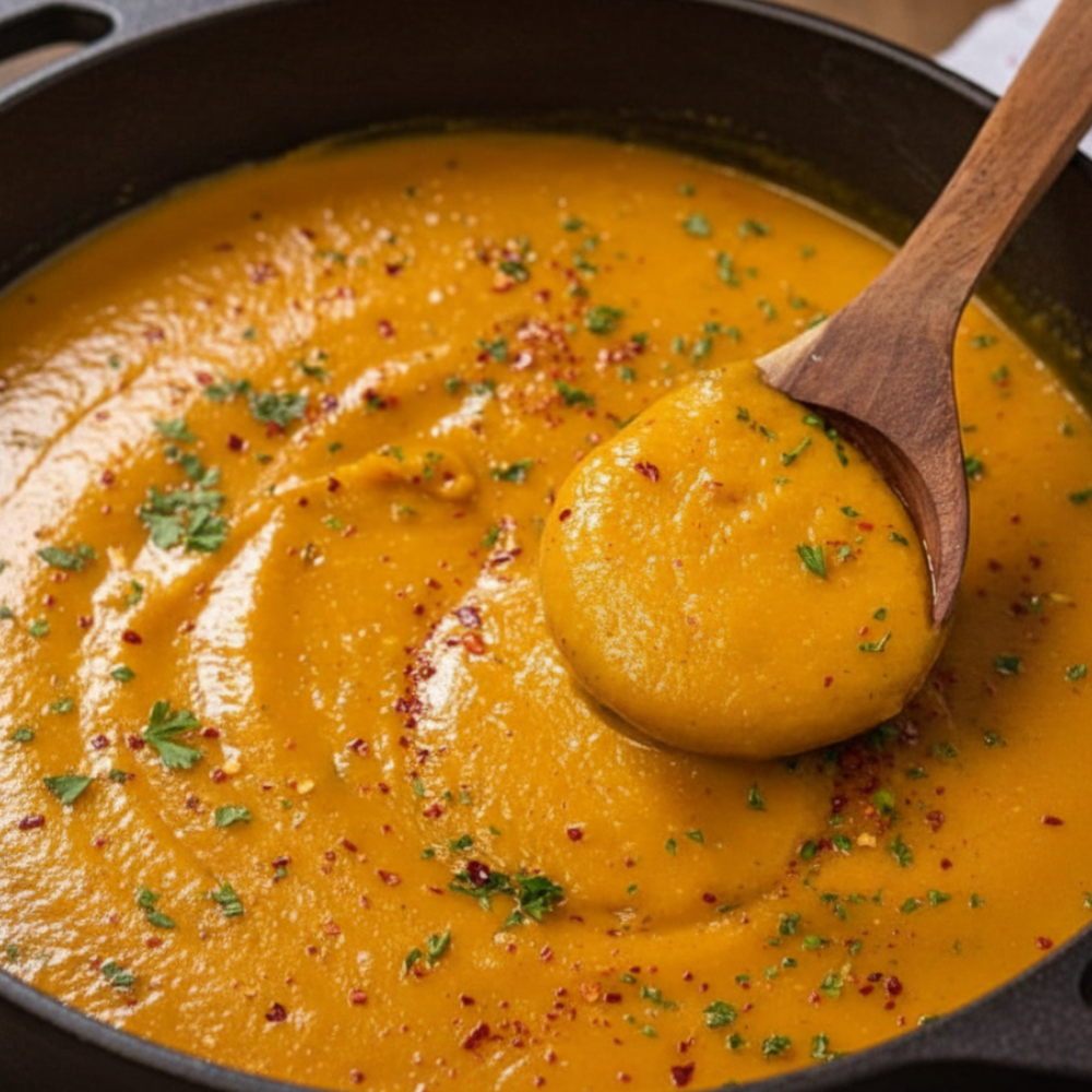 Creamy Autumn Squash Bisque: A Cozy Vegetarian Recipe