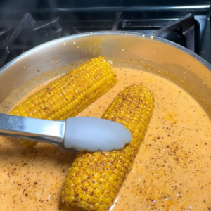 Spicy Southern Cream-Boiled Corn on the Cob Recipe