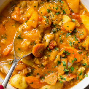 Hearty One-Pot Fall Chicken Stew with Butternut Squash