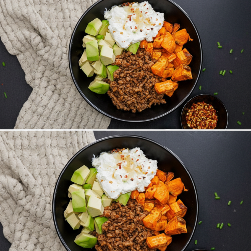 Viral Sweet Potato & Cottage Cheese Protein Bowl (TikTok Recipe)