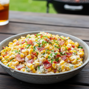 Crispy Beef Bacon & Sweet Corn Summer Side Dish
