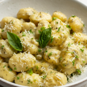 Quick & Creamy Pesto Gnocchi Recipe (One-Pan, 20 Min)