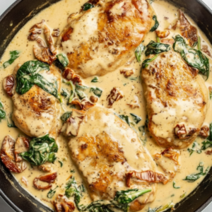 30-Minute Creamy Tuscan Chicken Skillet Recipe