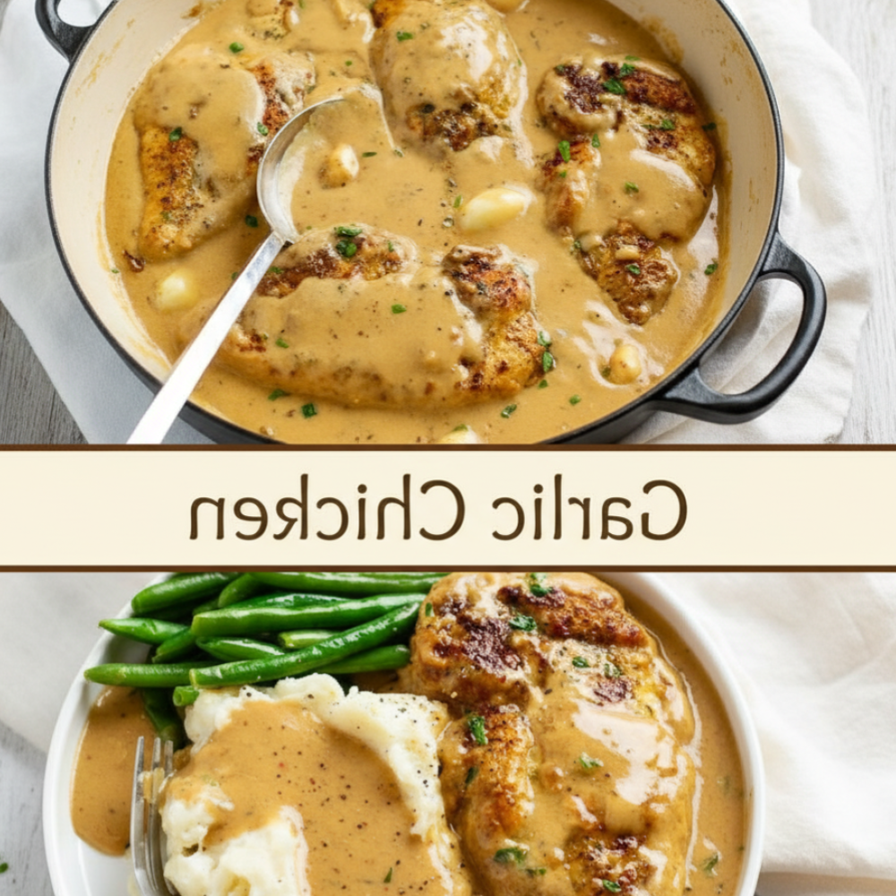 Creamy Garlic Chicken Recipe: Easy Skillet Dinner