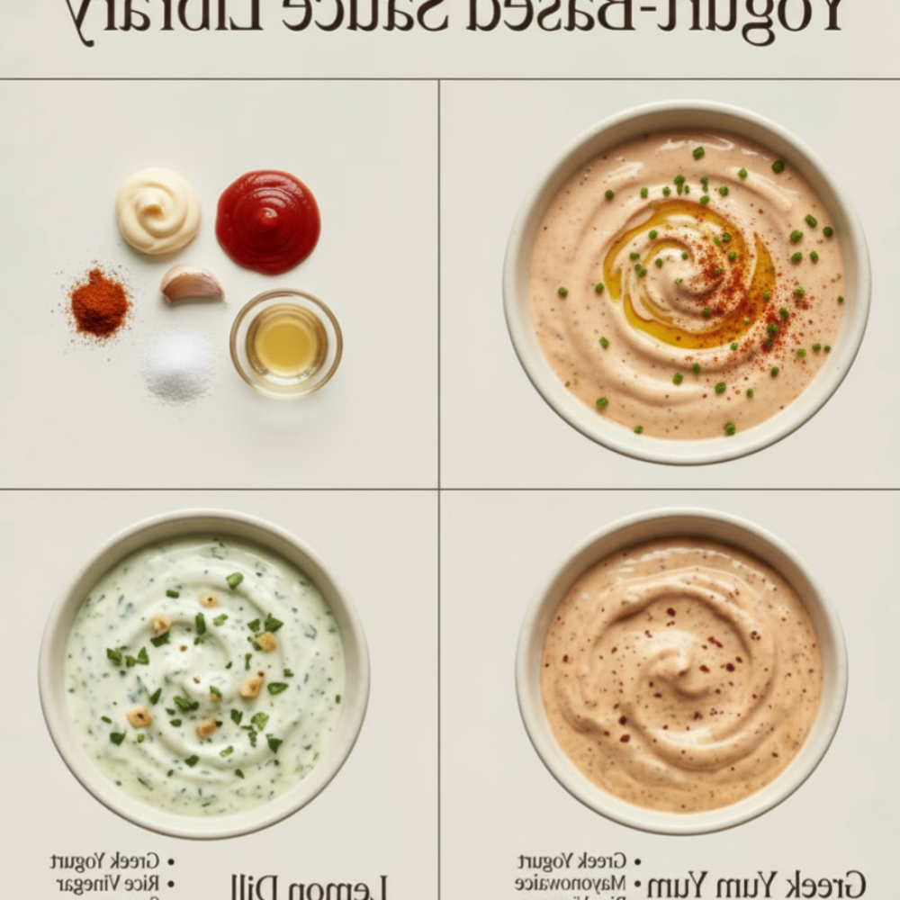 Healthy Mediterranean Pink Sauce: A Creamy Yogurt-Based Condiment