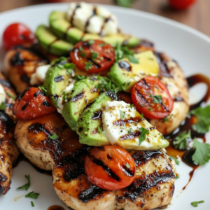Juicy Grilled California Avocado Chicken Recipe (Low Carb)