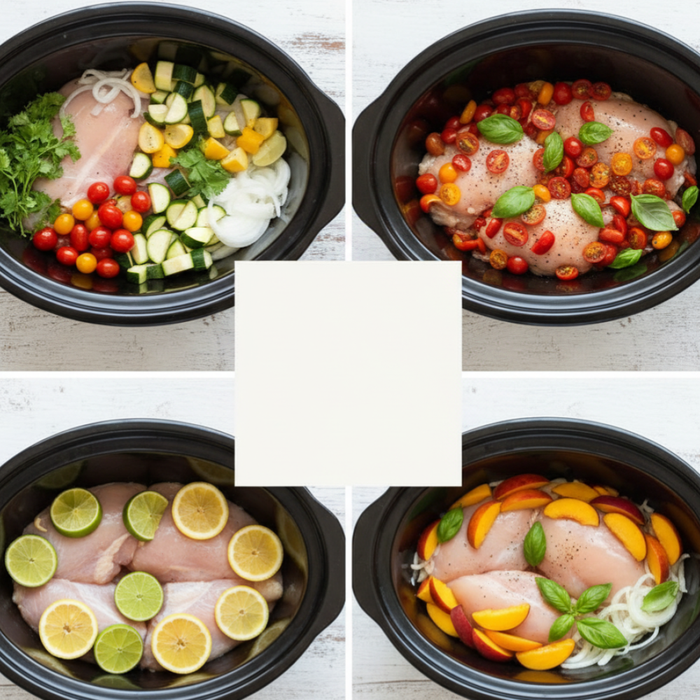 Healthy Summer Slow Cooker Recipes: Citrus Peach Chicken