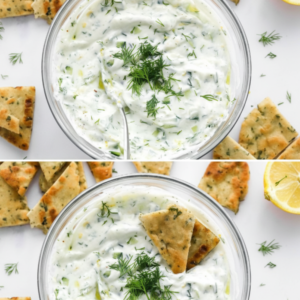 10-Minute Authentic Greek Yogurt Cucumber Dip (Easy & Fresh)